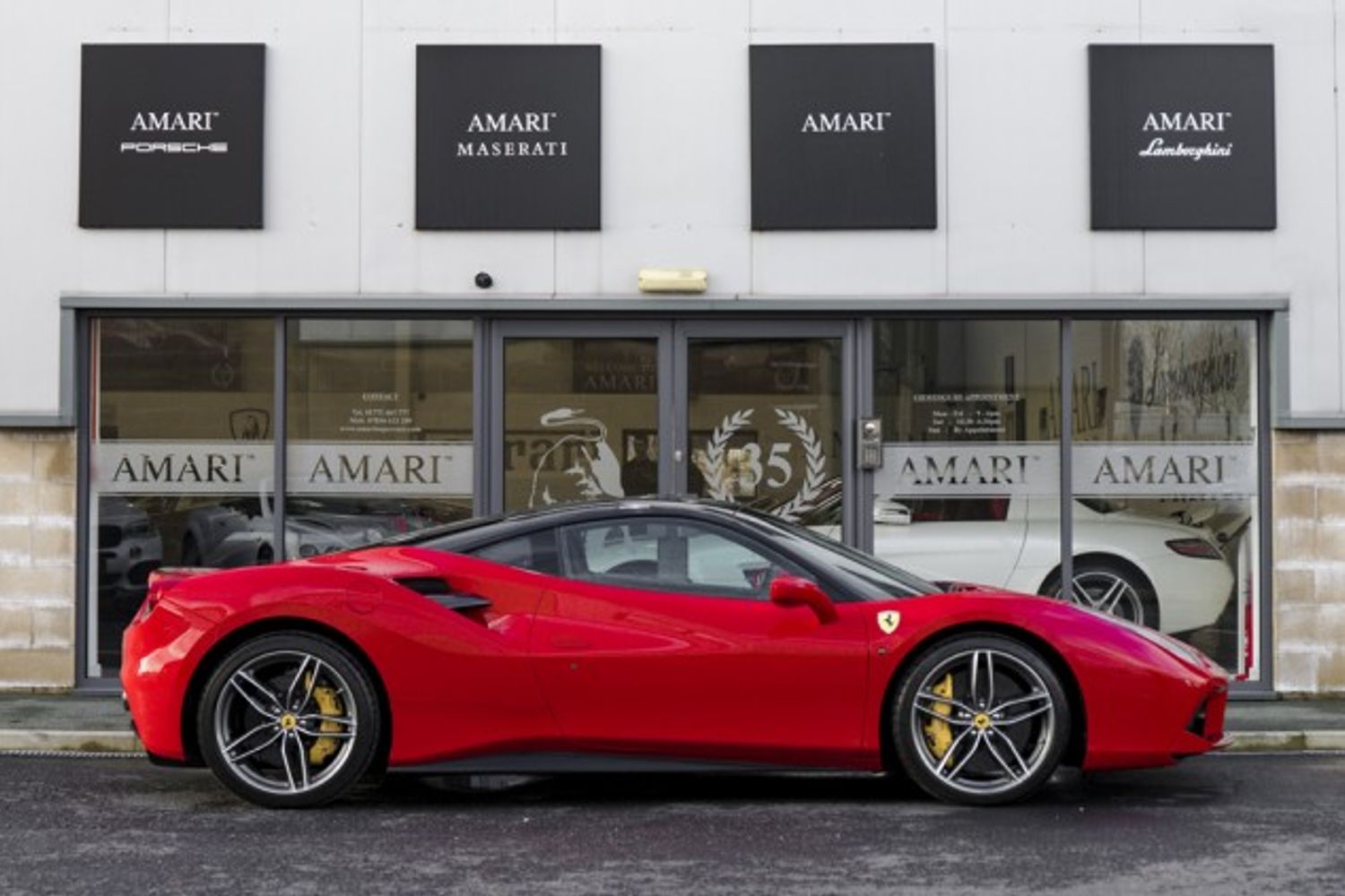FERRARI 488 COUPE 3.9 GTB 2DR SEMI AUTOMATIC