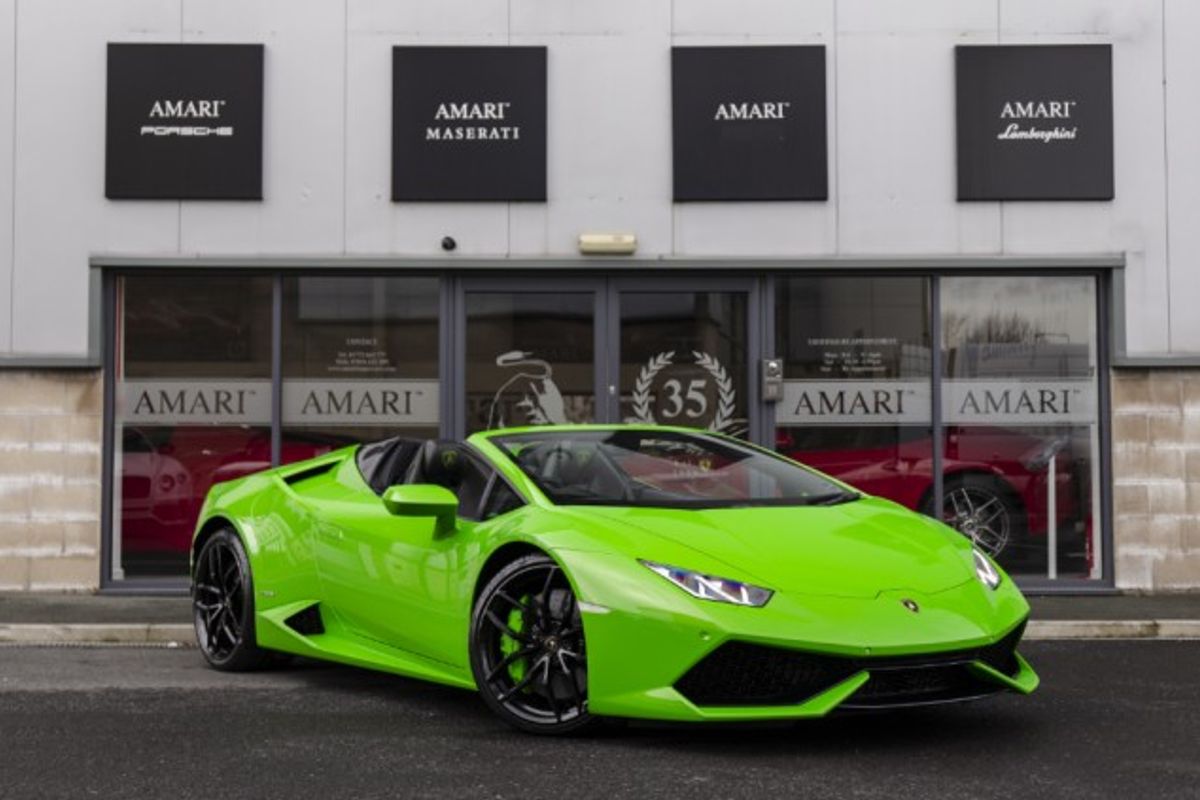 LAMBORGHINI HURACAN CONVERTIBLE 5.2 LP 610-4 SPYDER 2DR SEMI AUTOMATIC