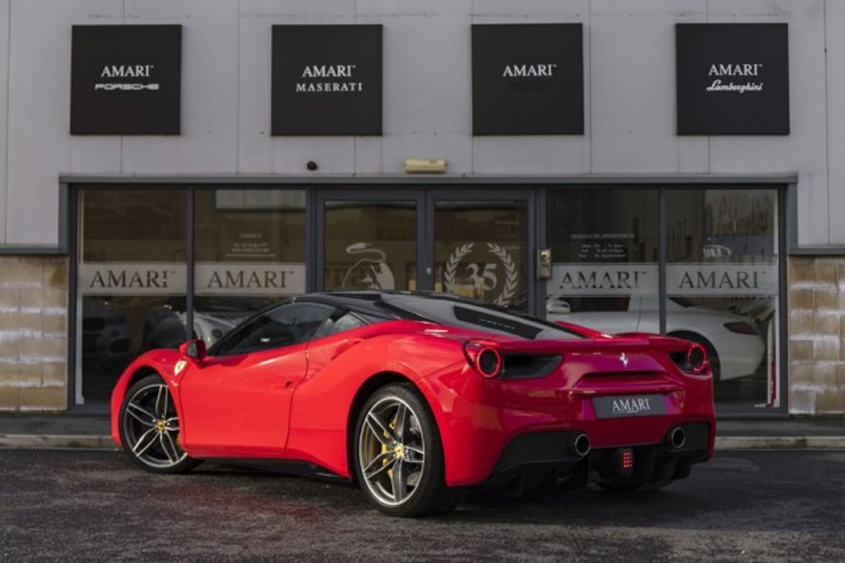 FERRARI 488 COUPE 3.9 GTB 2DR SEMI AUTOMATIC