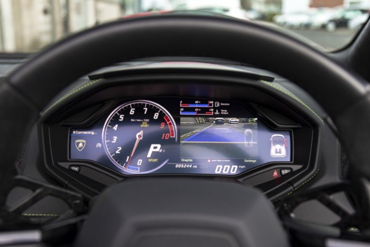 LAMBORGHINI HURACAN CONVERTIBLE 5.2 LP 610-4 SPYDER 2DR SEMI AUTOMATIC