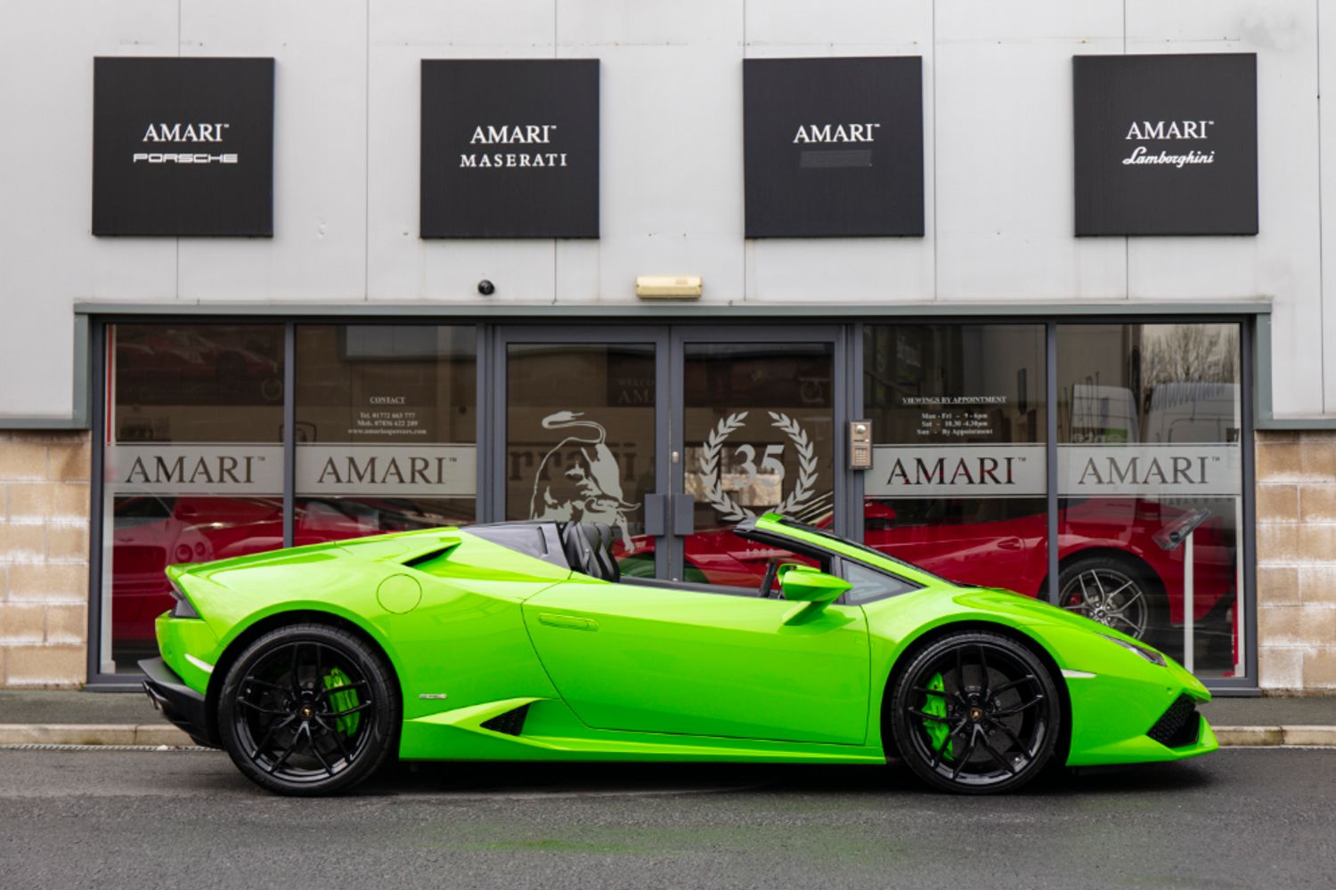 LAMBORGHINI HURACAN CONVERTIBLE 5.2 LP 610-4 SPYDER 2DR SEMI AUTOMATIC