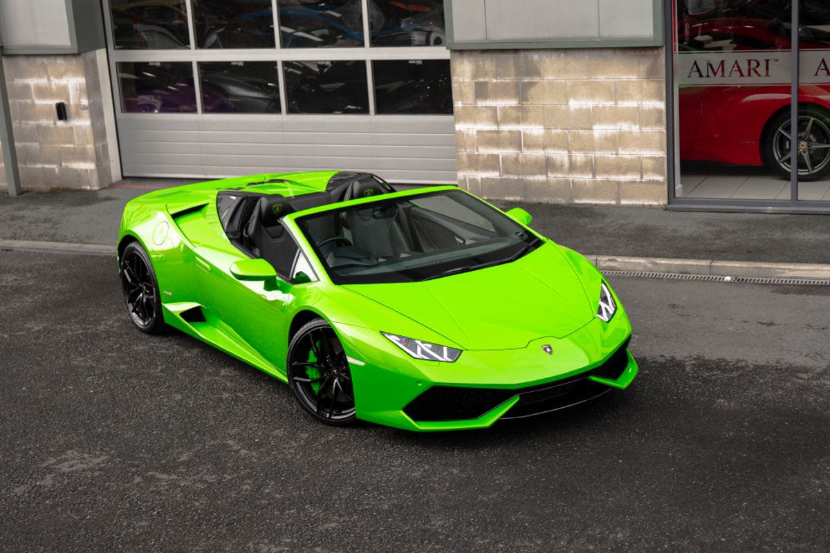 LAMBORGHINI HURACAN CONVERTIBLE 5.2 LP 610-4 SPYDER 2DR SEMI AUTOMATIC