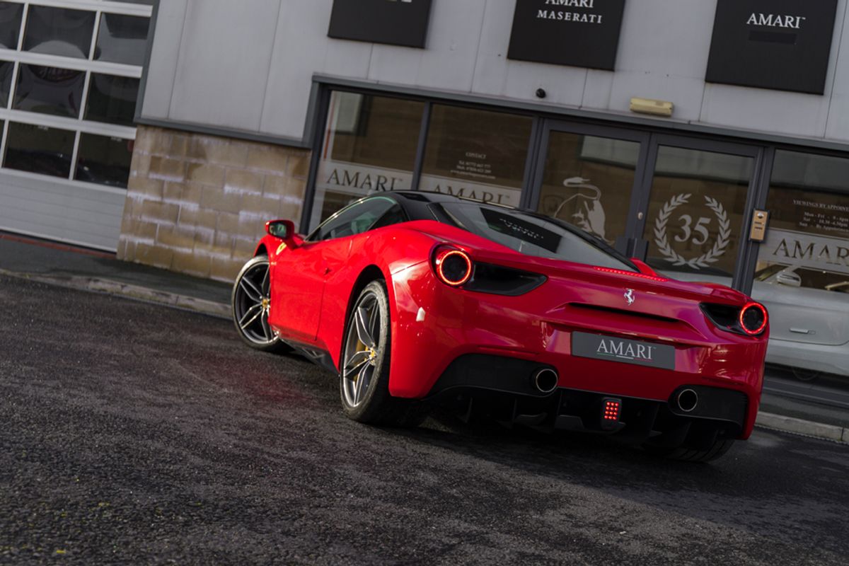 FERRARI 488 COUPE 3.9 GTB 2DR SEMI AUTOMATIC