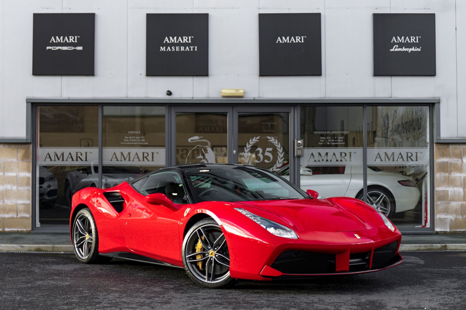 FERRARI 488 COUPE 3.9 GTB 2DR SEMI AUTOMATIC