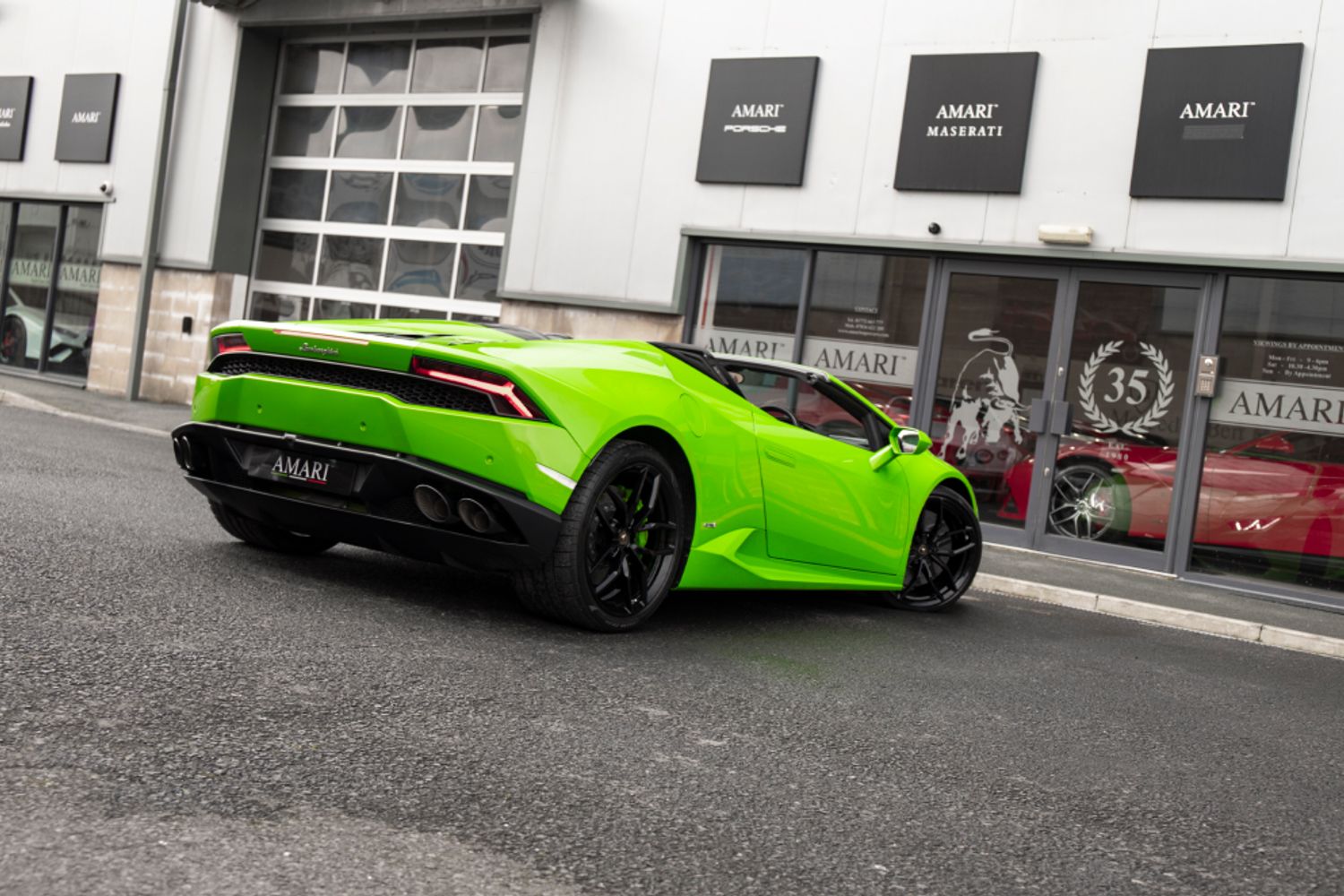 LAMBORGHINI HURACAN CONVERTIBLE 5.2 LP 610-4 SPYDER 2DR SEMI AUTOMATIC