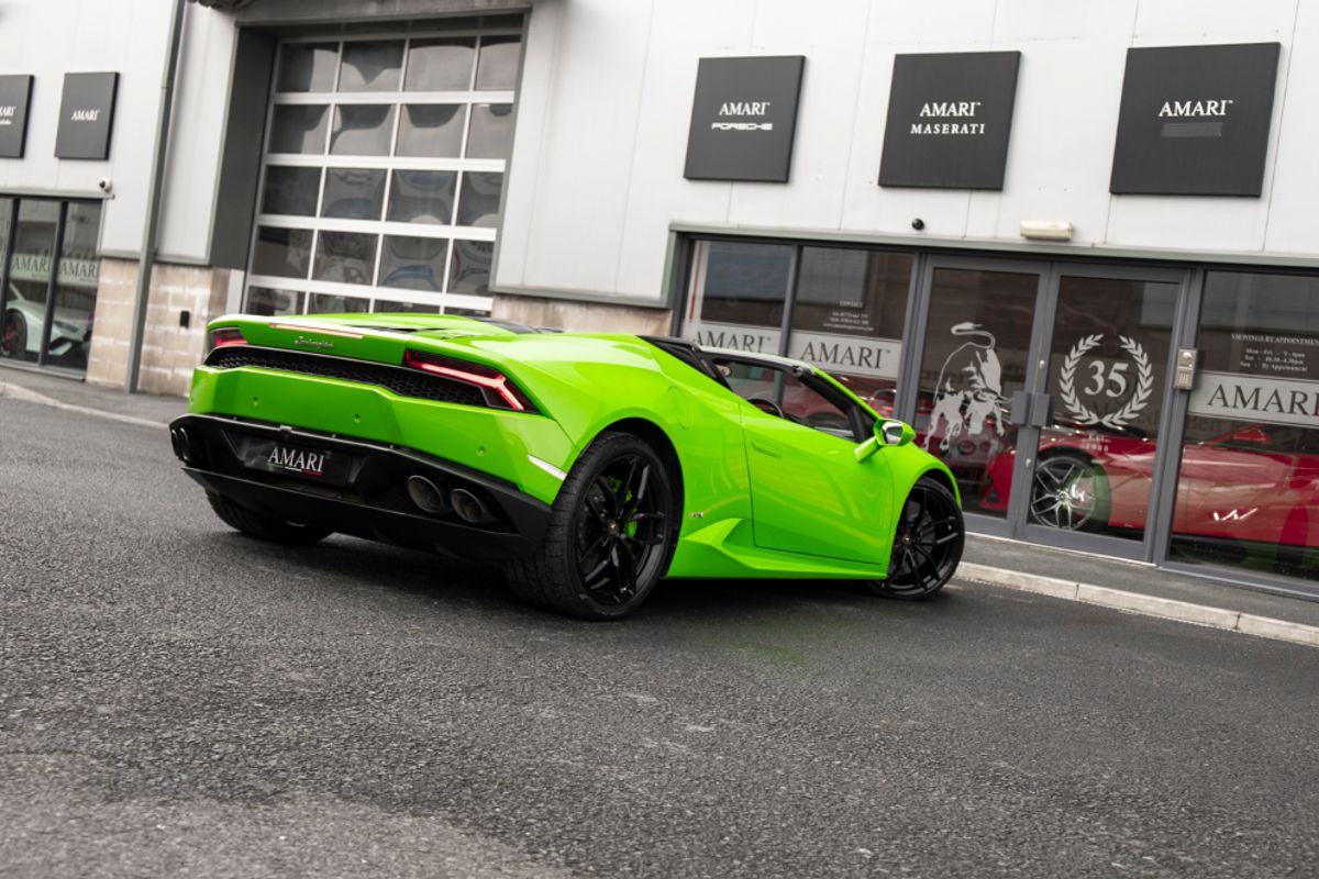LAMBORGHINI HURACAN CONVERTIBLE 5.2 LP 610-4 SPYDER 2DR SEMI AUTOMATIC