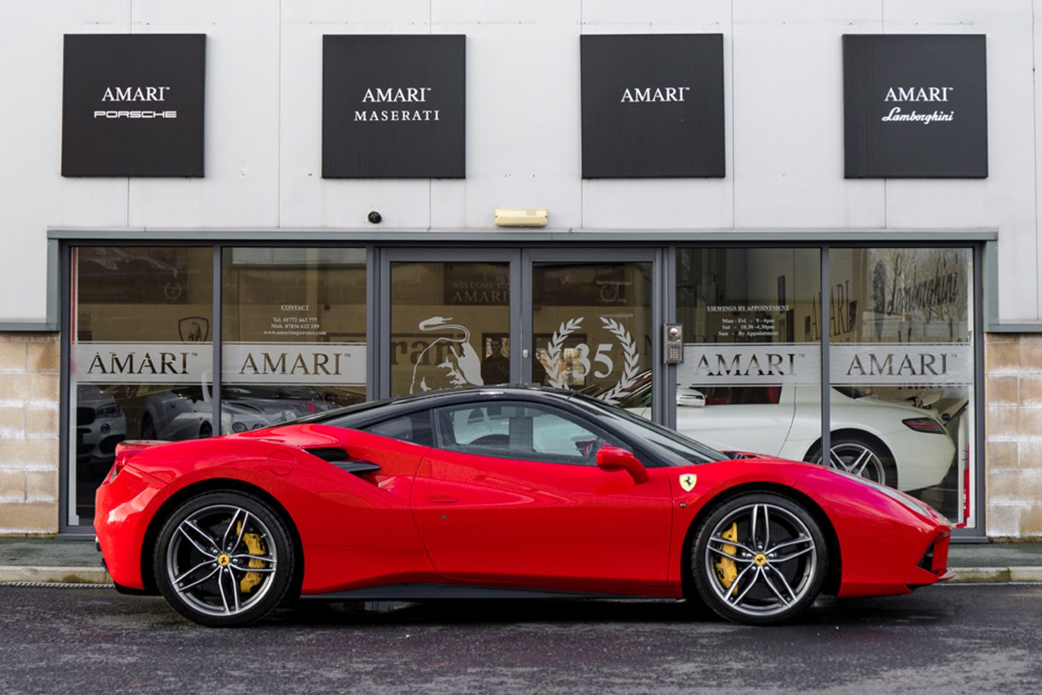 FERRARI 488 COUPE 3.9 GTB 2DR SEMI AUTOMATIC
