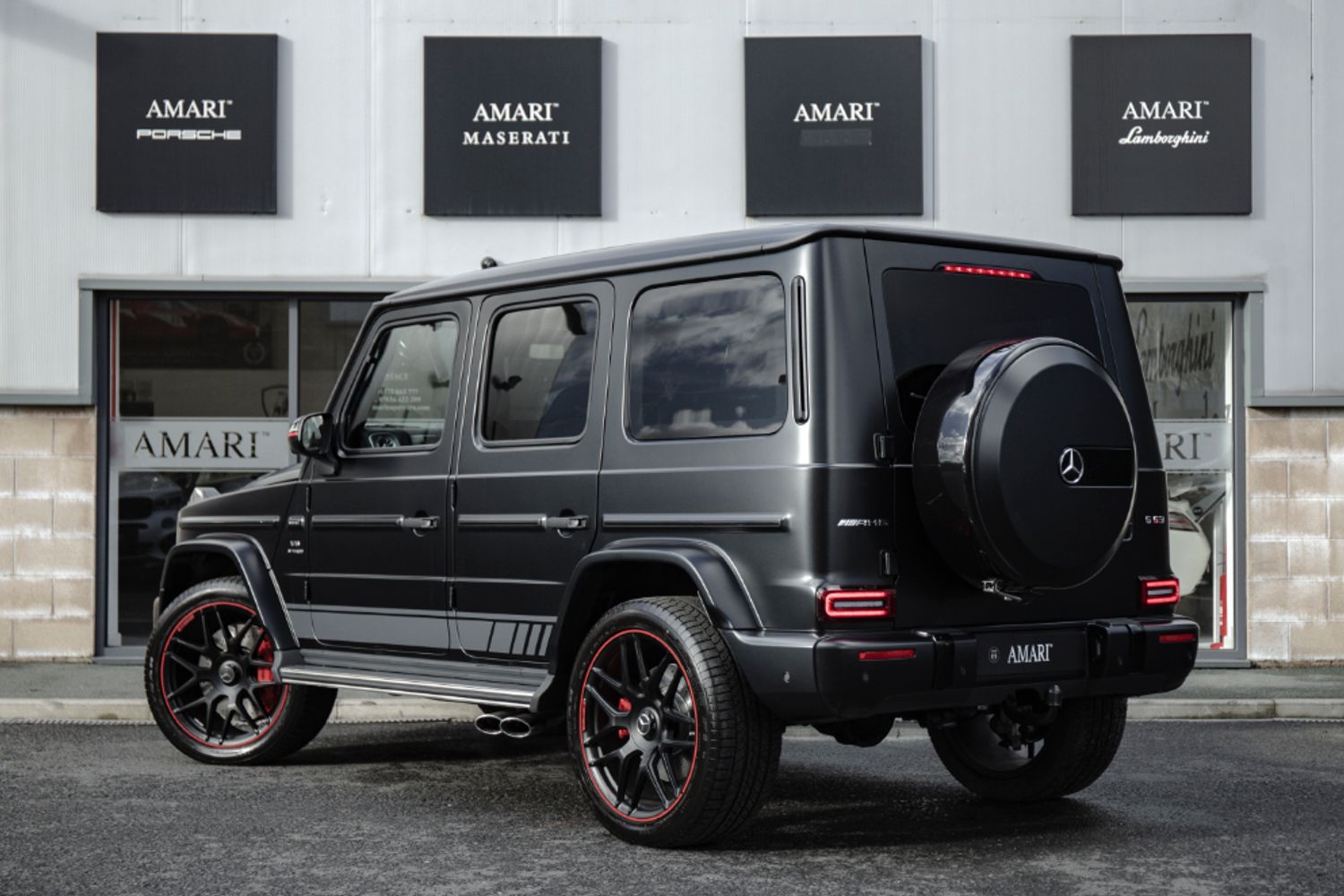 MERCEDES-BENZ G-CLASS ESTATE 4.0 AMG G 63 4MATIC EDITION 1 5DR AUTOMATIC