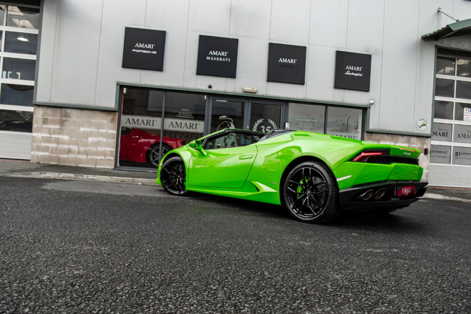 LAMBORGHINI HURACAN CONVERTIBLE 5.2 LP 610-4 SPYDER 2DR SEMI AUTOMATIC