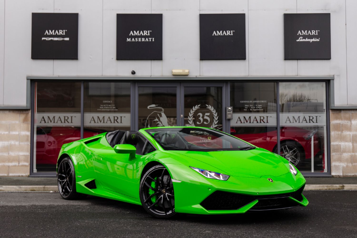 LAMBORGHINI HURACAN CONVERTIBLE 5.2 LP 610-4 SPYDER 2DR SEMI AUTOMATIC