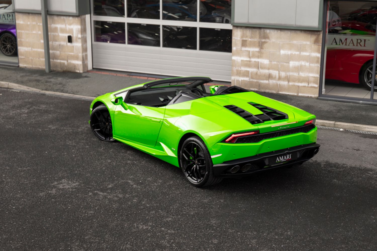 LAMBORGHINI HURACAN CONVERTIBLE 5.2 LP 610-4 SPYDER 2DR SEMI AUTOMATIC