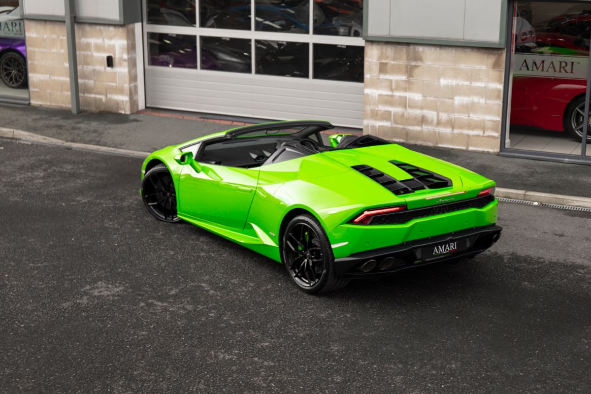 LAMBORGHINI HURACAN CONVERTIBLE 5.2 LP 610-4 SPYDER 2DR SEMI AUTOMATIC