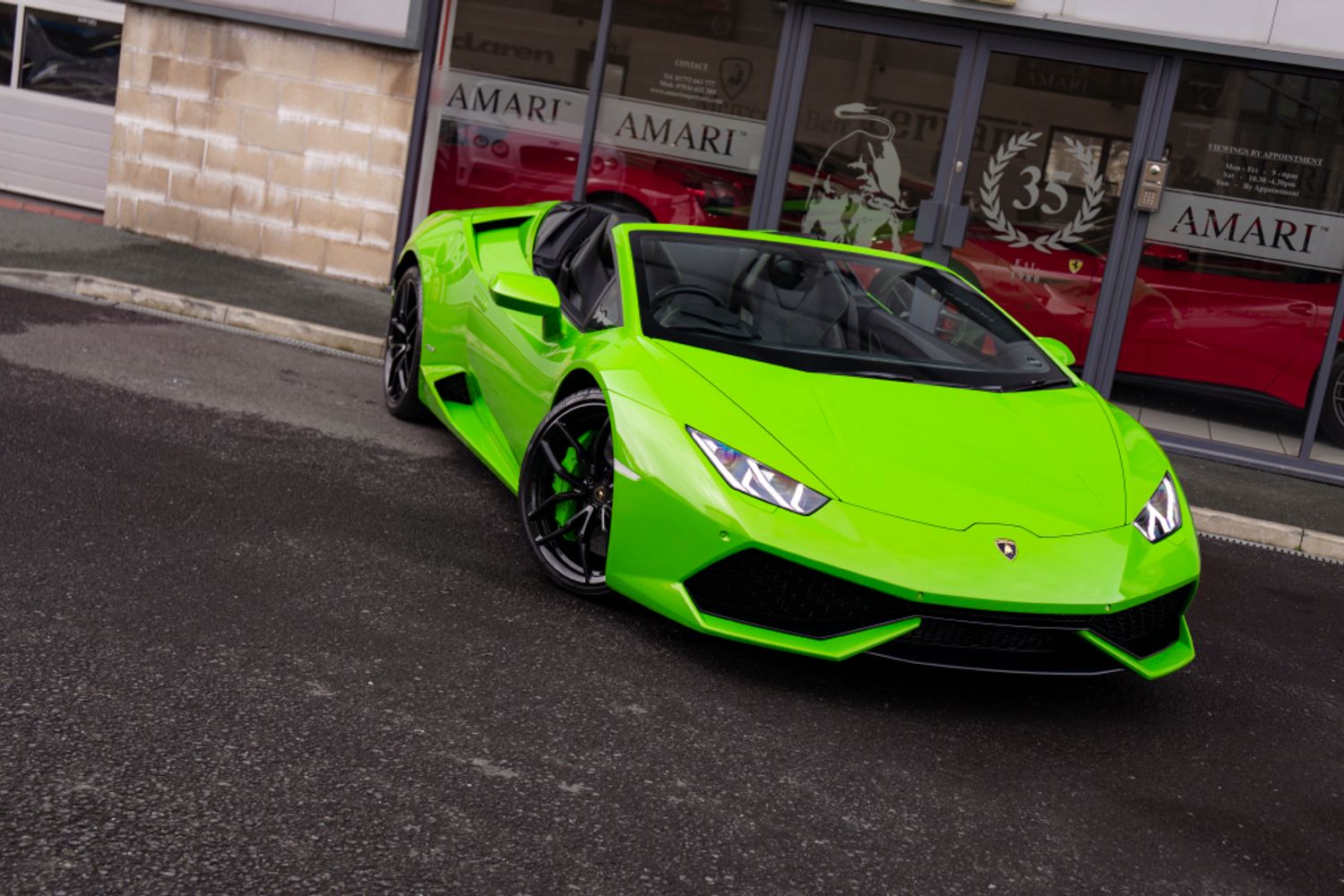 LAMBORGHINI HURACAN CONVERTIBLE 5.2 LP 610-4 SPYDER 2DR SEMI AUTOMATIC