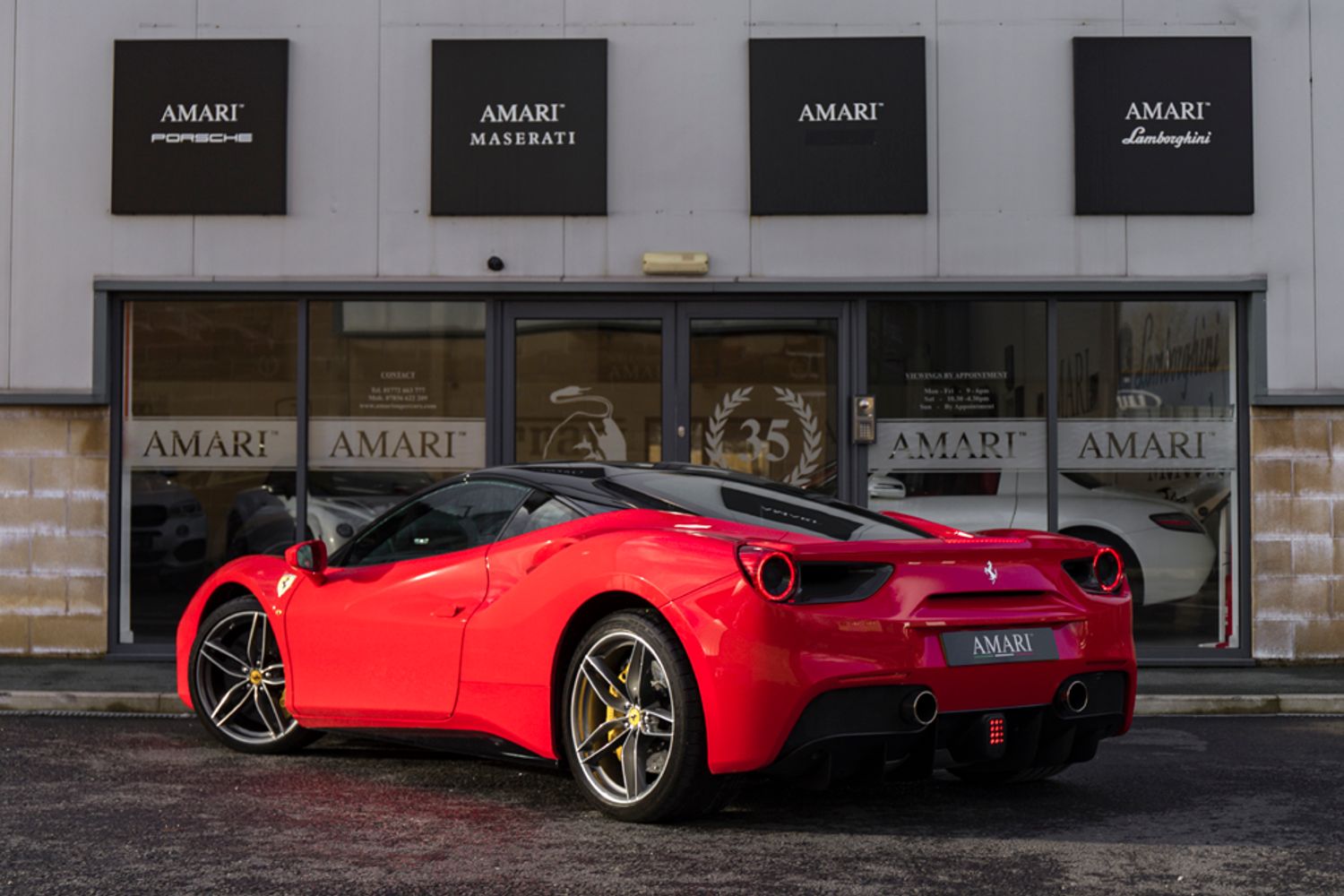 FERRARI 488 COUPE 3.9 GTB 2DR SEMI AUTOMATIC