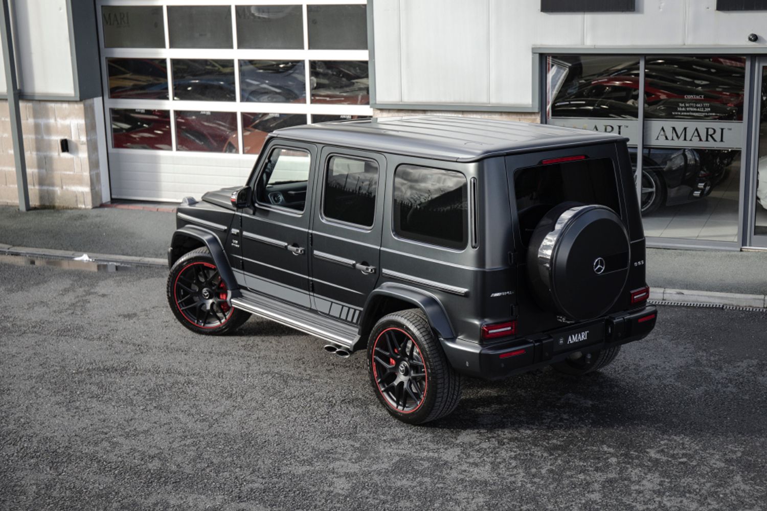 MERCEDES-BENZ G-CLASS ESTATE 4.0 AMG G 63 4MATIC EDITION 1 5DR AUTOMATIC