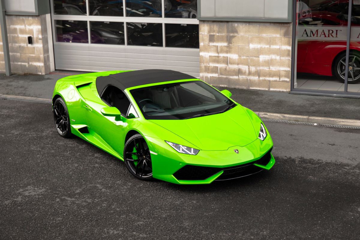 LAMBORGHINI HURACAN CONVERTIBLE 5.2 LP 610-4 SPYDER 2DR SEMI AUTOMATIC