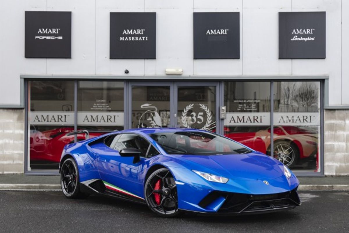 LAMBORGHINI HURACAN COUPE 5.2 LP 640-4 PERFORMANTE 2DR SEMI AUTOMATIC