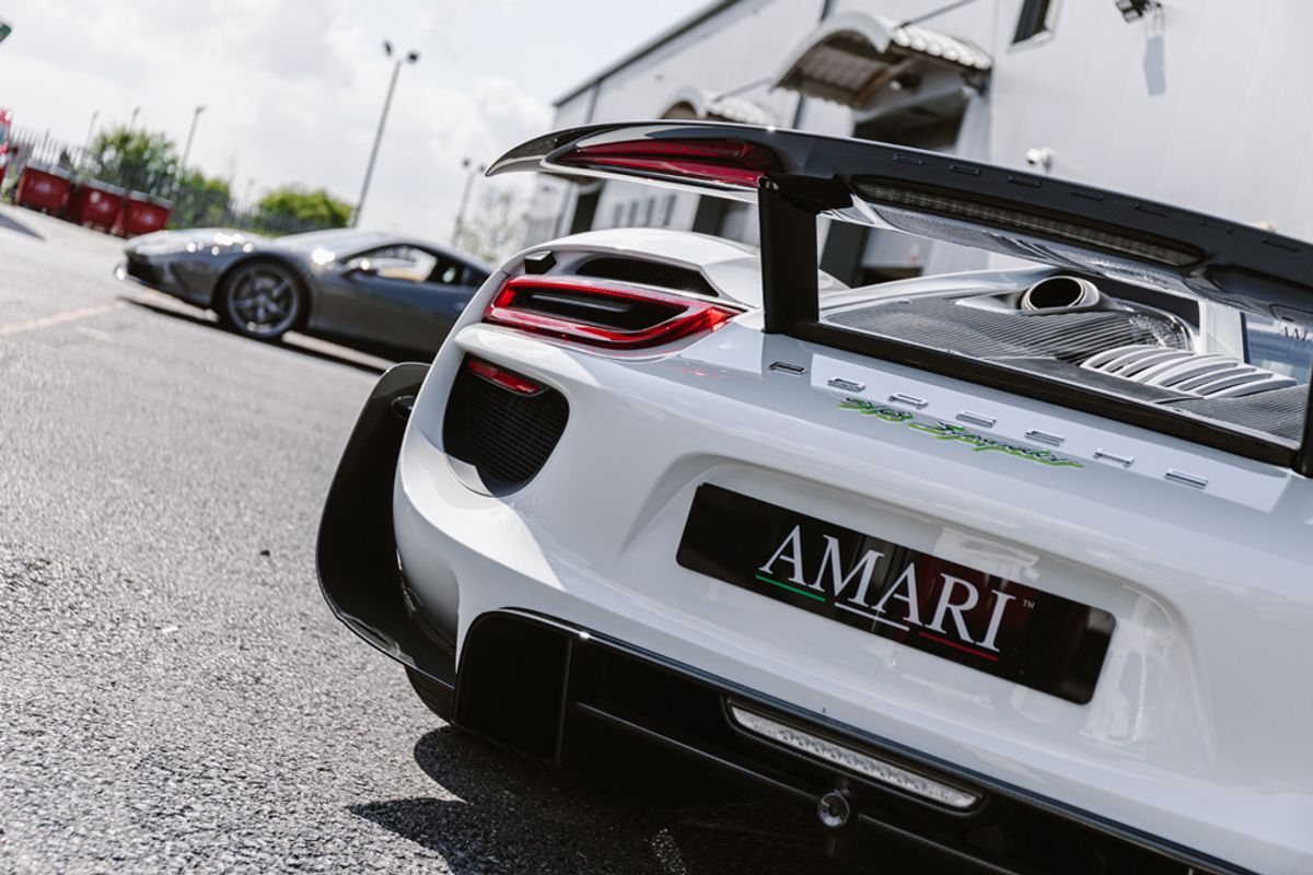 PORSCHE 918 HYBRID ELECTRIC CONVERTIBLE 4.6 SPYDER PDK 2DR SEMI AUTOMATIC