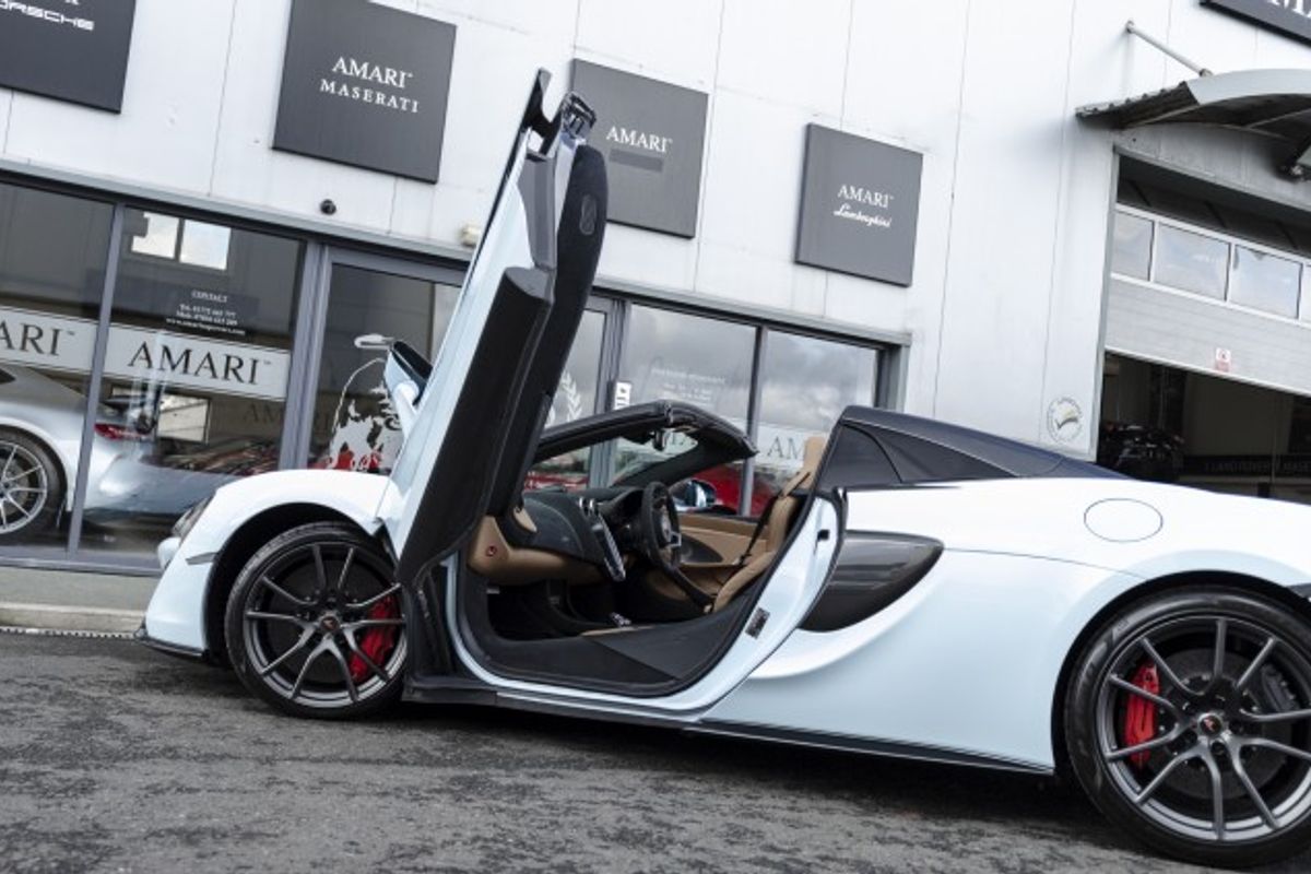 MCLAREN 570S CONVERTIBLE 3.8 V8 SSG 2DR SEMI AUTOMATIC