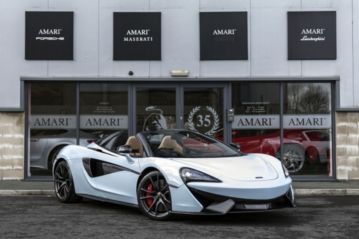 MCLAREN 570S CONVERTIBLE 3.8 V8 SSG 2DR SEMI AUTOMATIC