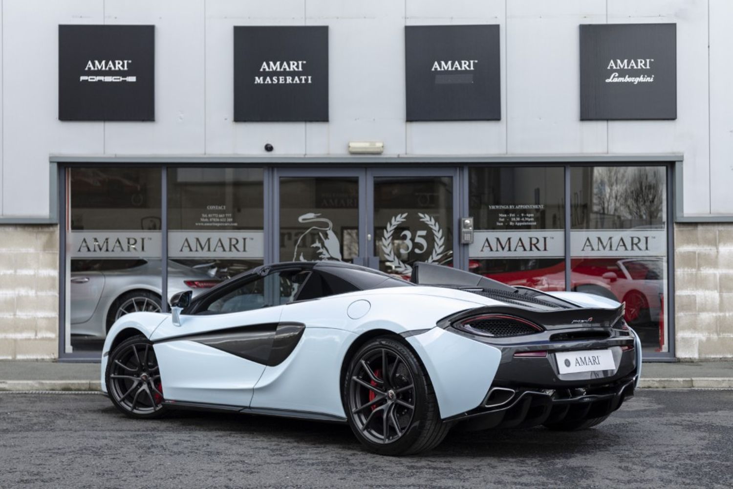 MCLAREN 570S CONVERTIBLE 3.8 V8 SSG 2DR SEMI AUTOMATIC