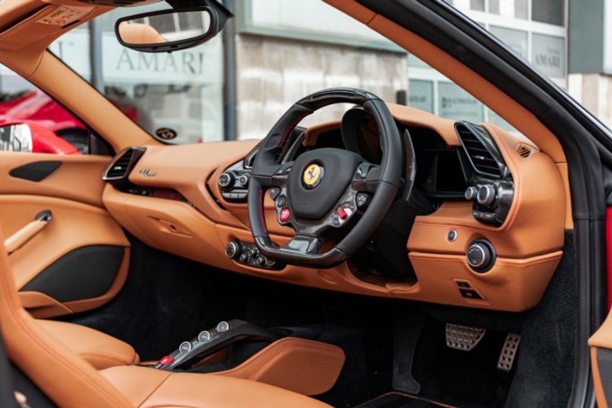 FERRARI 488 CONVERTIBLE 3.9 SPIDER 2DR SEMI AUTOMATIC
