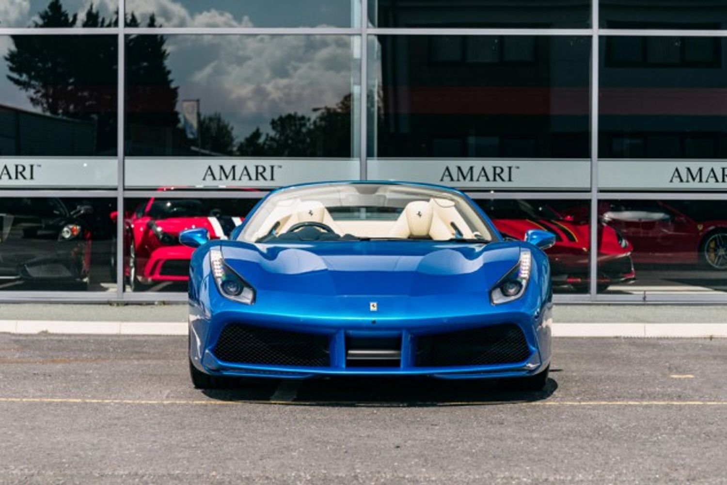 FERRARI 488 CONVERTIBLE 3.9 SPIDER 2DR SEMI AUTOMATIC