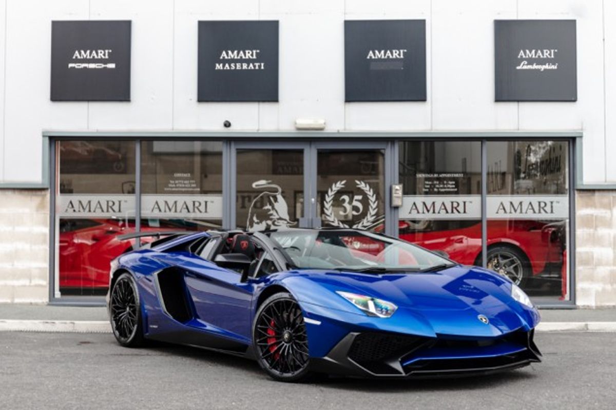 LAMBORGHINI AVENTADOR CONVERTIBLE 6.5 LP 750-4 SUPERVELOCE ROADSTER 2DR SEMI AUTOMATIC