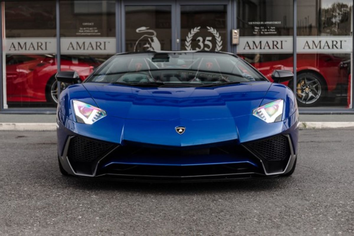 LAMBORGHINI AVENTADOR CONVERTIBLE 6.5 LP 750-4 SUPERVELOCE ROADSTER 2DR SEMI AUTOMATIC