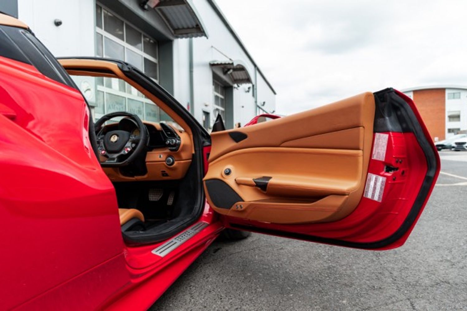 FERRARI 488 CONVERTIBLE 3.9 SPIDER 2DR SEMI AUTOMATIC