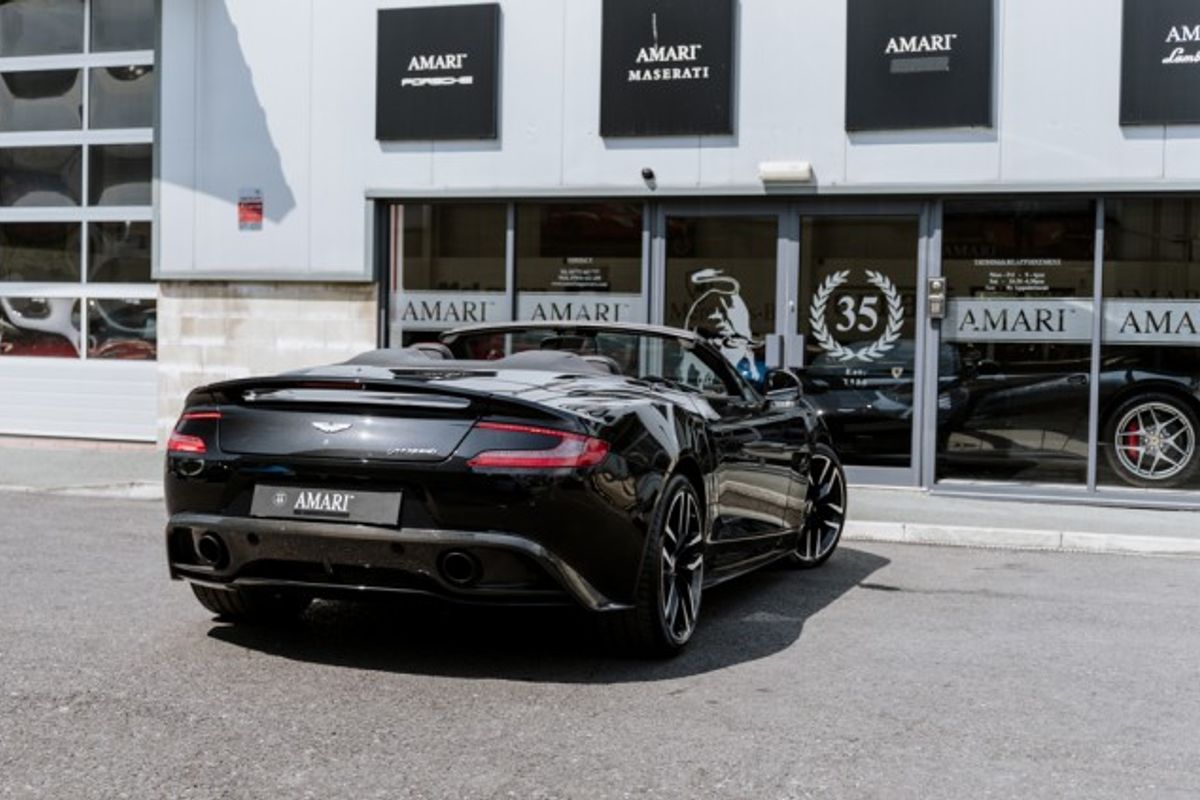 ASTON MARTIN VANQUISH CONVERTIBLE 5.9 V12 2DR AUTOMATIC