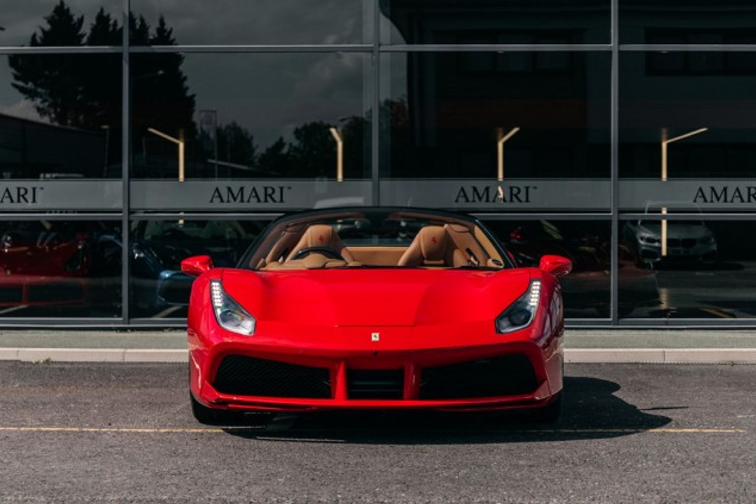 FERRARI 488 CONVERTIBLE 3.9 SPIDER 2DR SEMI AUTOMATIC
