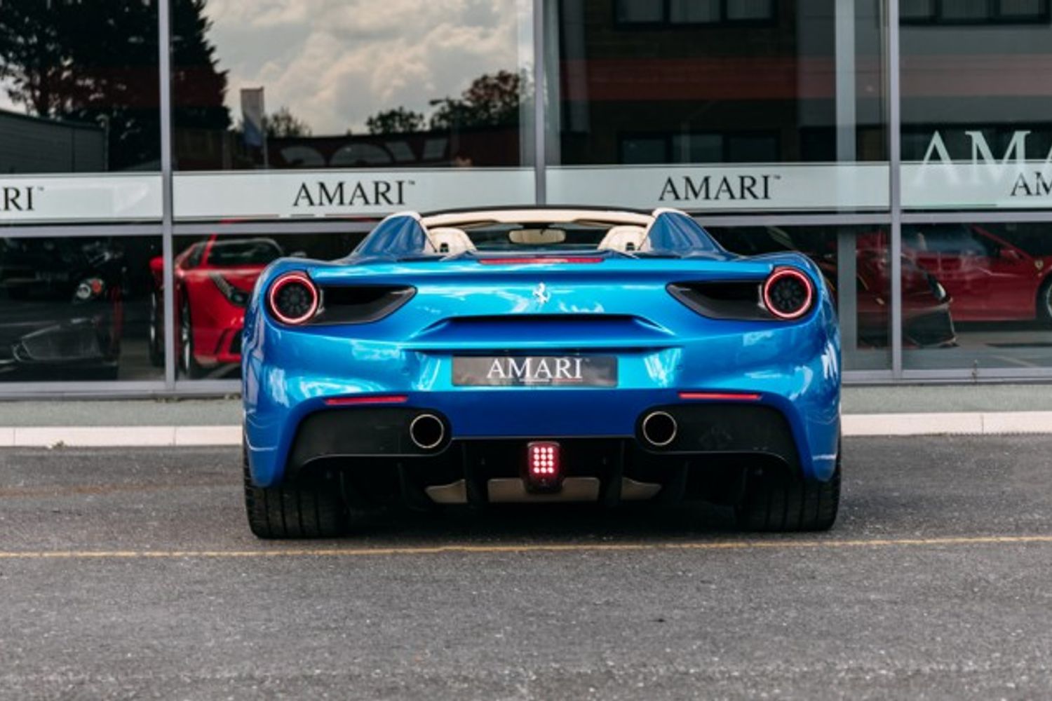 FERRARI 488 CONVERTIBLE 3.9 SPIDER 2DR SEMI AUTOMATIC