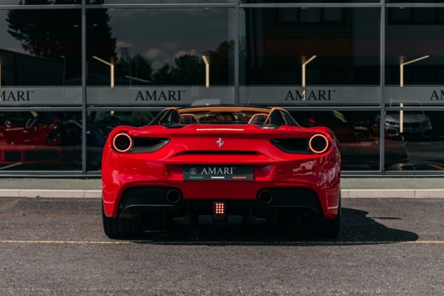 FERRARI 488 CONVERTIBLE 3.9 SPIDER 2DR SEMI AUTOMATIC