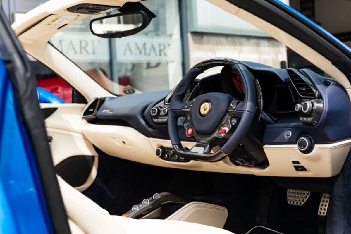 FERRARI 488 CONVERTIBLE 3.9 SPIDER 2DR SEMI AUTOMATIC