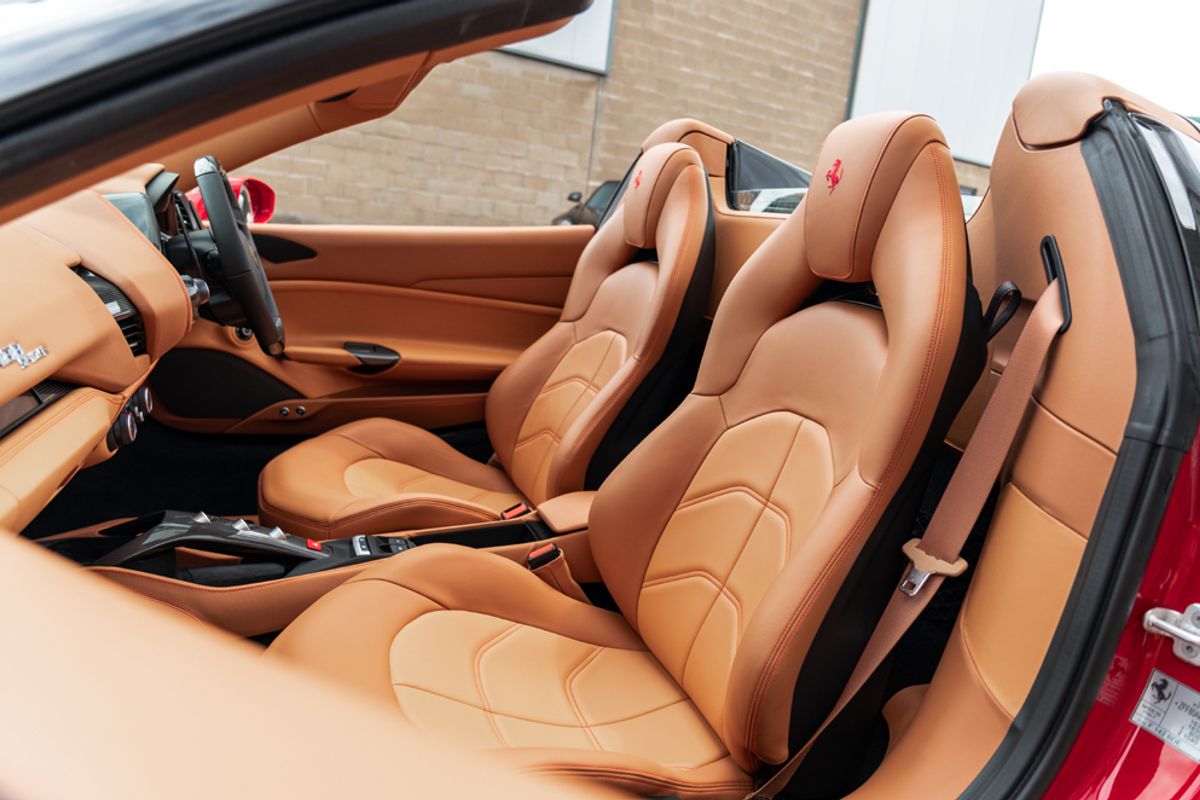 FERRARI 488 CONVERTIBLE 3.9 SPIDER 2DR SEMI AUTOMATIC
