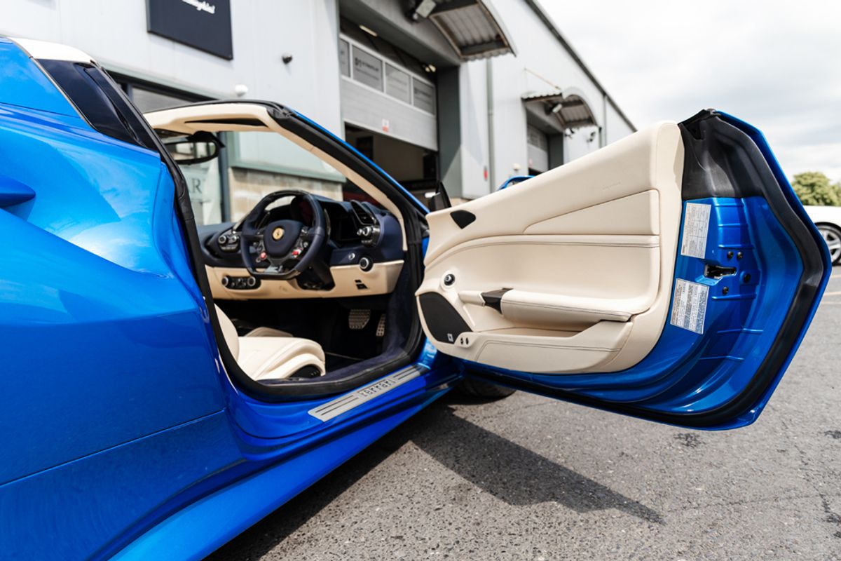FERRARI 488 CONVERTIBLE 3.9 SPIDER 2DR SEMI AUTOMATIC