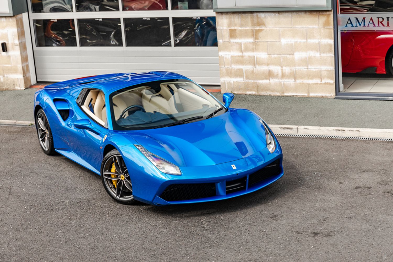 FERRARI 488 CONVERTIBLE 3.9 SPIDER 2DR SEMI AUTOMATIC
