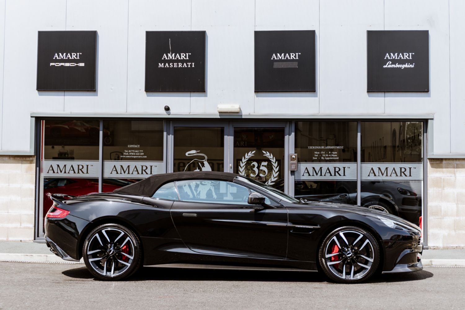 ASTON MARTIN VANQUISH CONVERTIBLE 5.9 V12 2DR AUTOMATIC