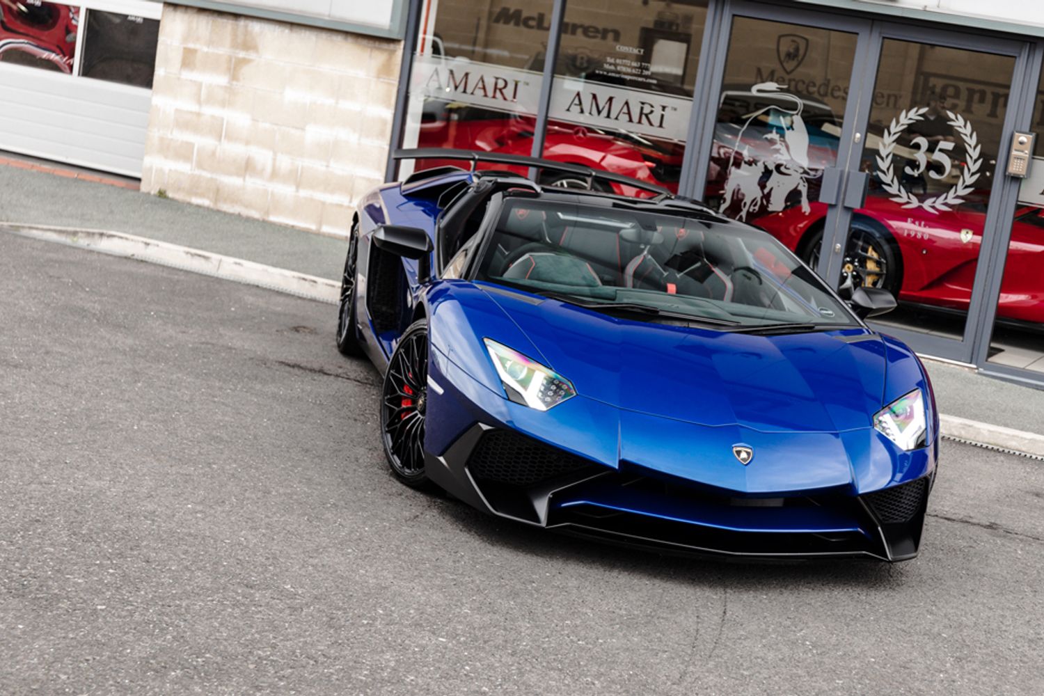 LAMBORGHINI AVENTADOR CONVERTIBLE 6.5 LP 750-4 SUPERVELOCE ROADSTER 2DR SEMI AUTOMATIC