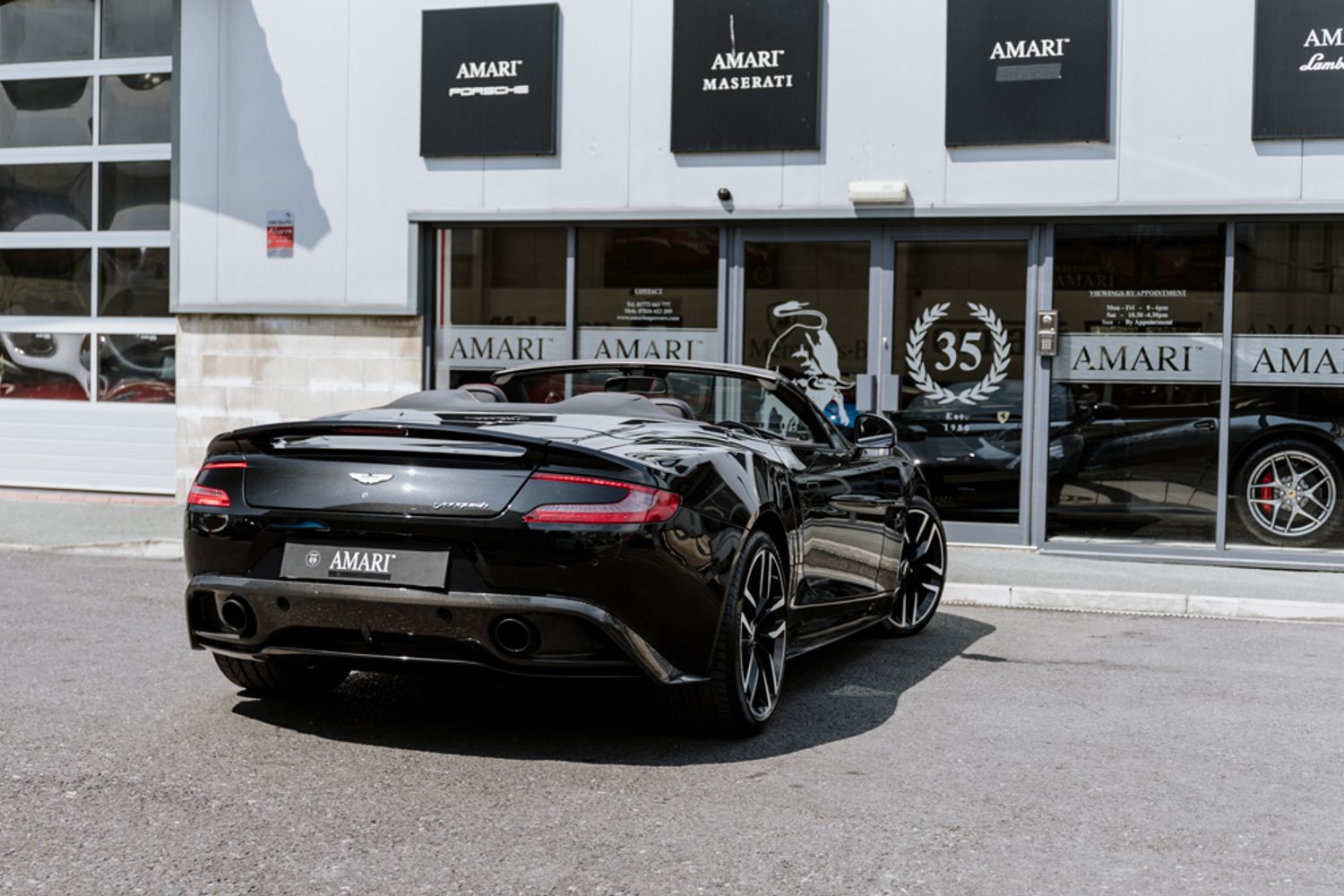 ASTON MARTIN VANQUISH CONVERTIBLE 5.9 V12 2DR AUTOMATIC