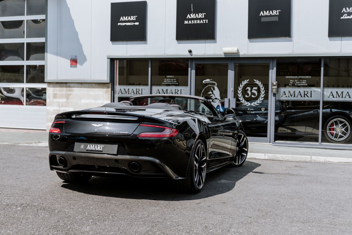 ASTON MARTIN VANQUISH CONVERTIBLE 5.9 V12 2DR AUTOMATIC
