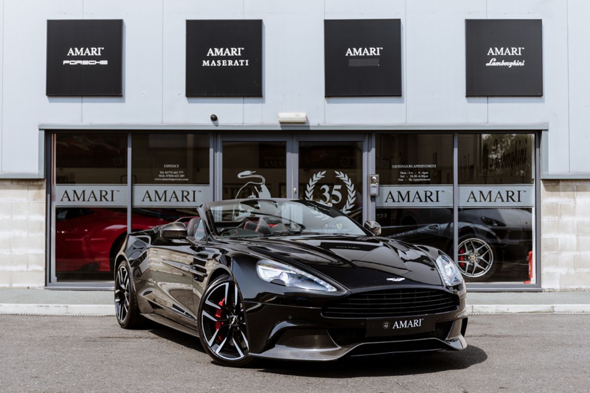 ASTON MARTIN VANQUISH CONVERTIBLE 5.9 V12 2DR AUTOMATIC