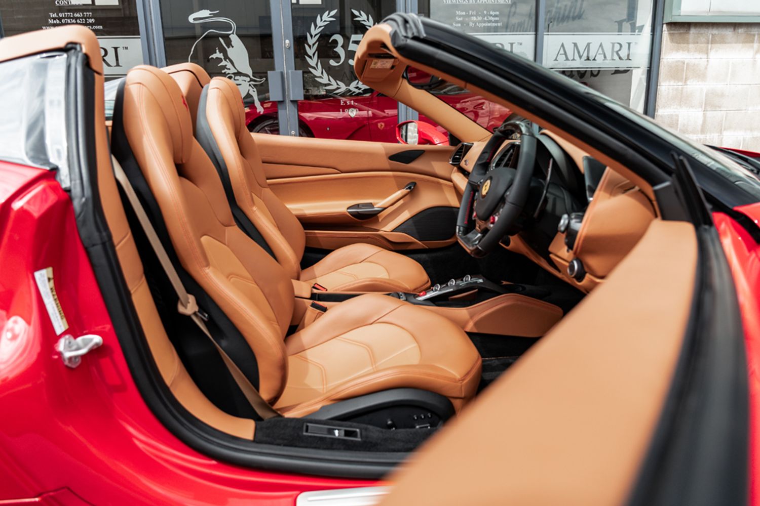 FERRARI 488 CONVERTIBLE 3.9 SPIDER 2DR SEMI AUTOMATIC