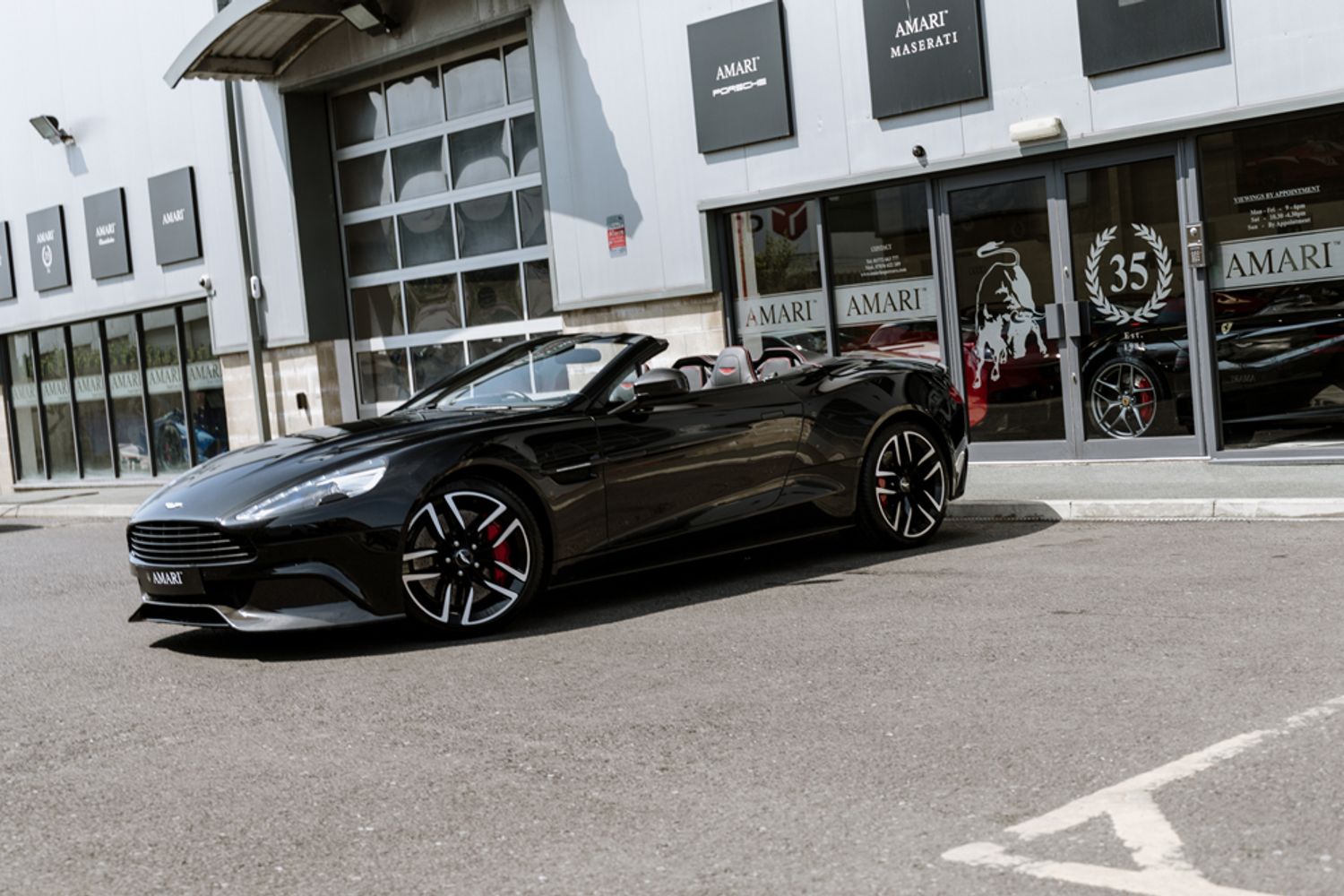 ASTON MARTIN VANQUISH CONVERTIBLE 5.9 V12 2DR AUTOMATIC