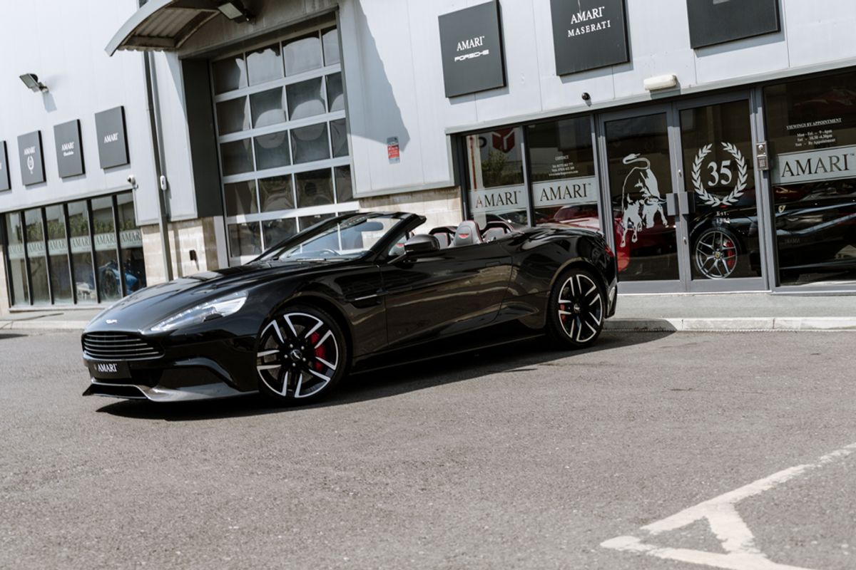 ASTON MARTIN VANQUISH CONVERTIBLE 5.9 V12 2DR AUTOMATIC