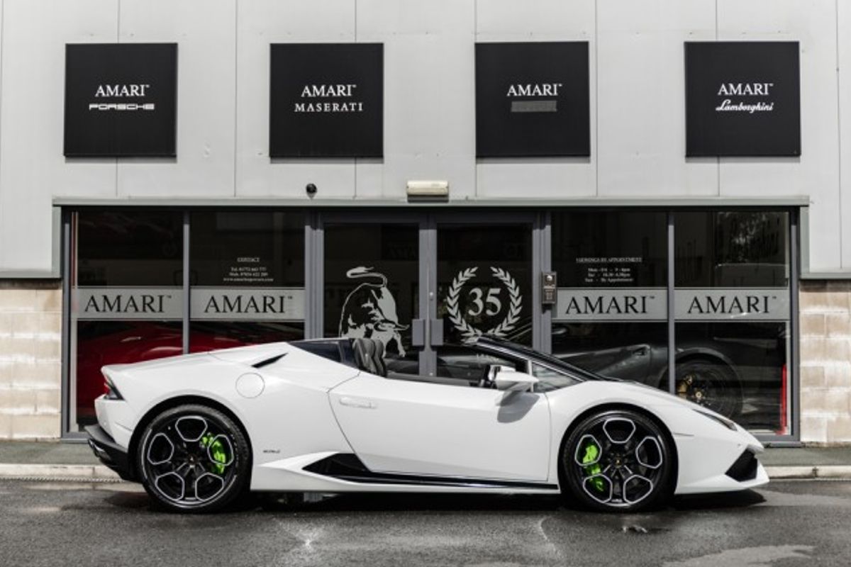 LAMBORGHINI HURACAN CONVERTIBLE 5.2 LP 610-4 SPYDER 2DR SEMI AUTOMATIC