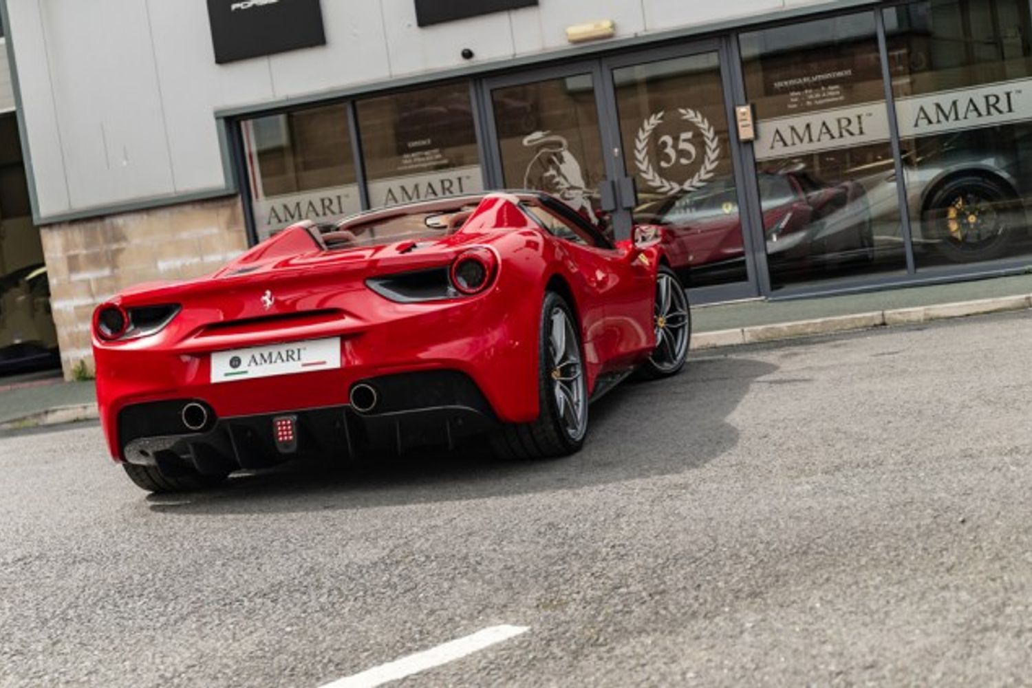 FERRARI 488 CONVERTIBLE 3.9 SPIDER 2DR SEMI AUTOMATIC
