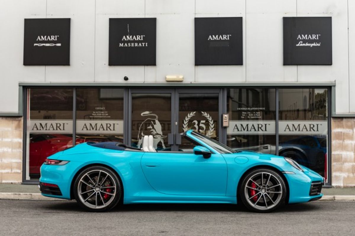 PORSCHE 911 CONVERTIBLE 3.8 CARRERA S PDK 2DR SEMI AUTOMATIC