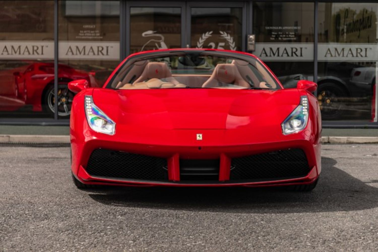 FERRARI 488 CONVERTIBLE 3.9 SPIDER 2DR SEMI AUTOMATIC